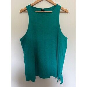 The North Face Emerine Tank Top Women's XL Jaiden Green Sleeveless Shirt Gym